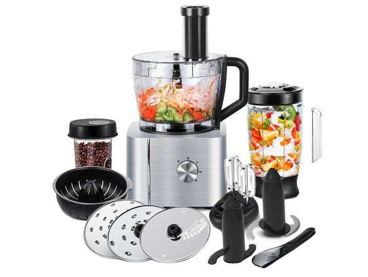 Robot Culinaire\, 11 Fonctions\, 1100w De Puissance