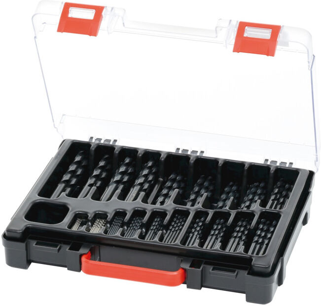 HOLEX Jeu de forets hélicoïdaux HSS 114000 en coffret 1-10C (115000 1-10C)