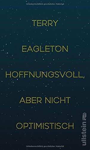 Terry Eagleton - Hoffnungsvoll, aber nicht optimistisch - Preis vom 09.10.2026 07:28:09 h