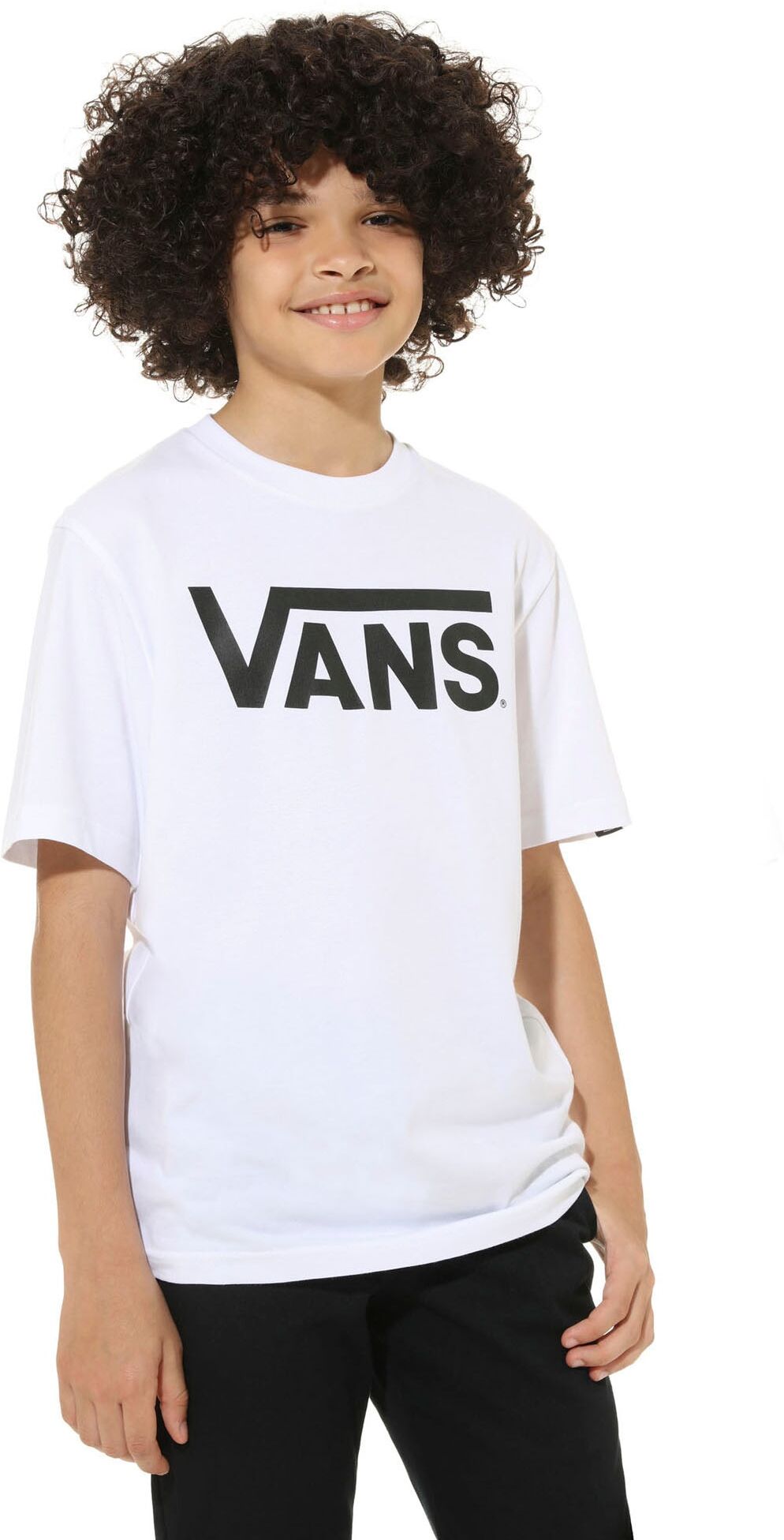 Vans "VANS CLASSIC" Kurzarm, mit Rundhalsausschnitt, für Children und Teens, aus Baumwolle weiß XL