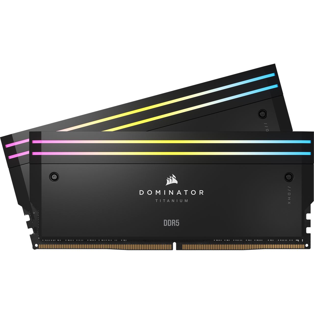 32GB Corsair Dominator Titanium RGB schwarz DDR5-6400 DIMM CL32 Dual Kit