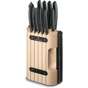 Victorinox Messerset Swiss Classic, mit Messerblock, mit Edelstahlklinge, mit Kunststoffgriff, 11-teilig