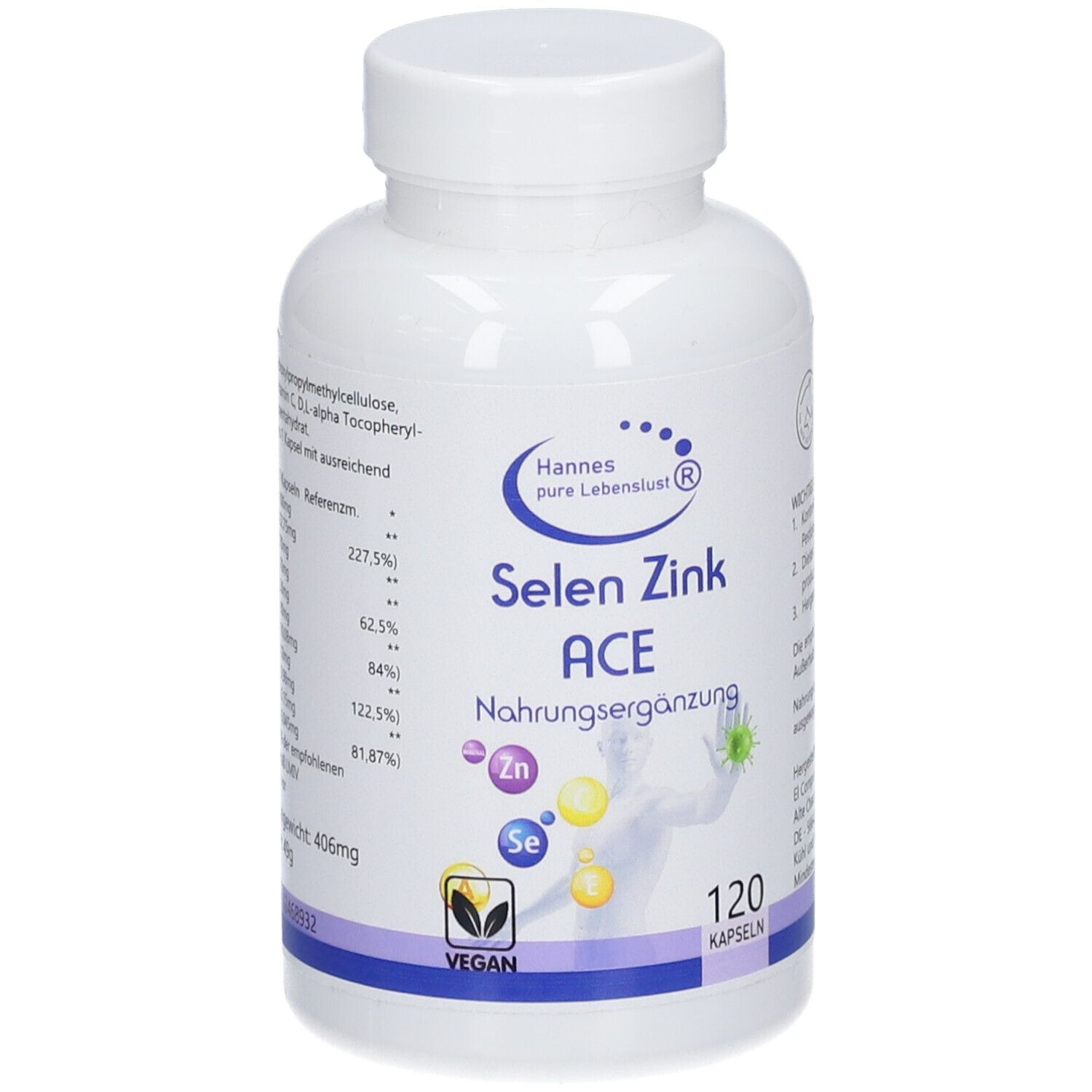 Selen Zink ACE Kapseln 120 St