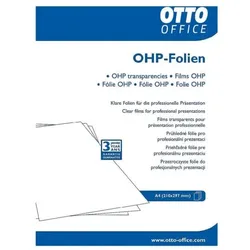 OTTO Office OHP-Color-Laserfolien transparent