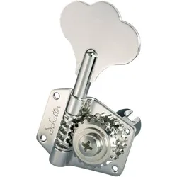 Schaller BM 2l2r chrome (Instrumenten Ersatzteile), Zubehör Instrumente, Silber