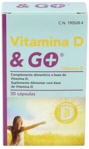 Laboratorios Pharma&Go; Vitamin D 30 Capsules