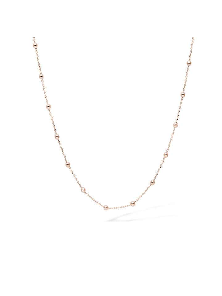 L'ARTISAN JOAILLIER Gold-Halskette mit Schmuckelementen - (L)43 cm - onesize