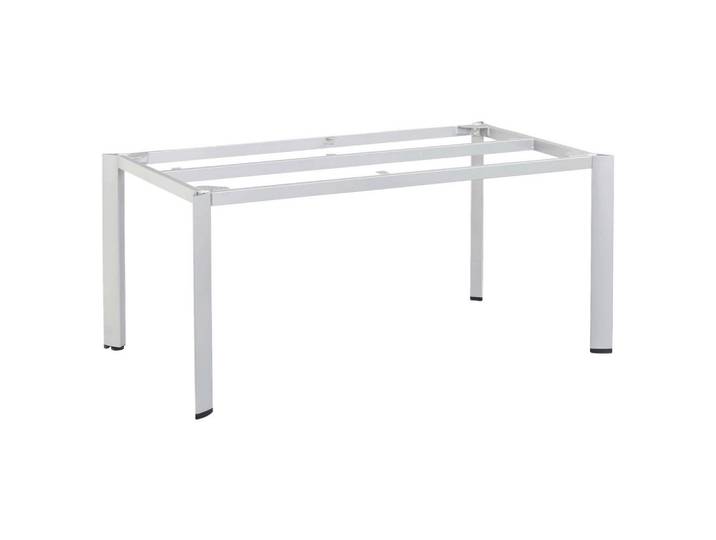 Kettler Gartentischgestell, Silberfarben, Metall, 95x72x160 cm, Gartenmöbel, Gartentische, Loungetische