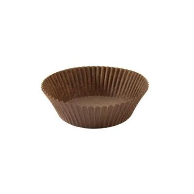 ECOPACK Braune, fettdichte Papierkapsel ø 7 x 2 cm (10000 Einheiten)