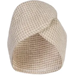 HAARTURBAN Leinen-Waffelpique One Size