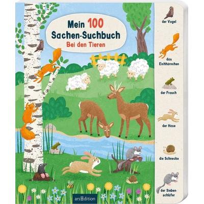 Mein 100 Sachen-Suchbuch – Bei den Tieren, Gebundene Ausgabe von , arsedition, 978-3-8458-6777-9