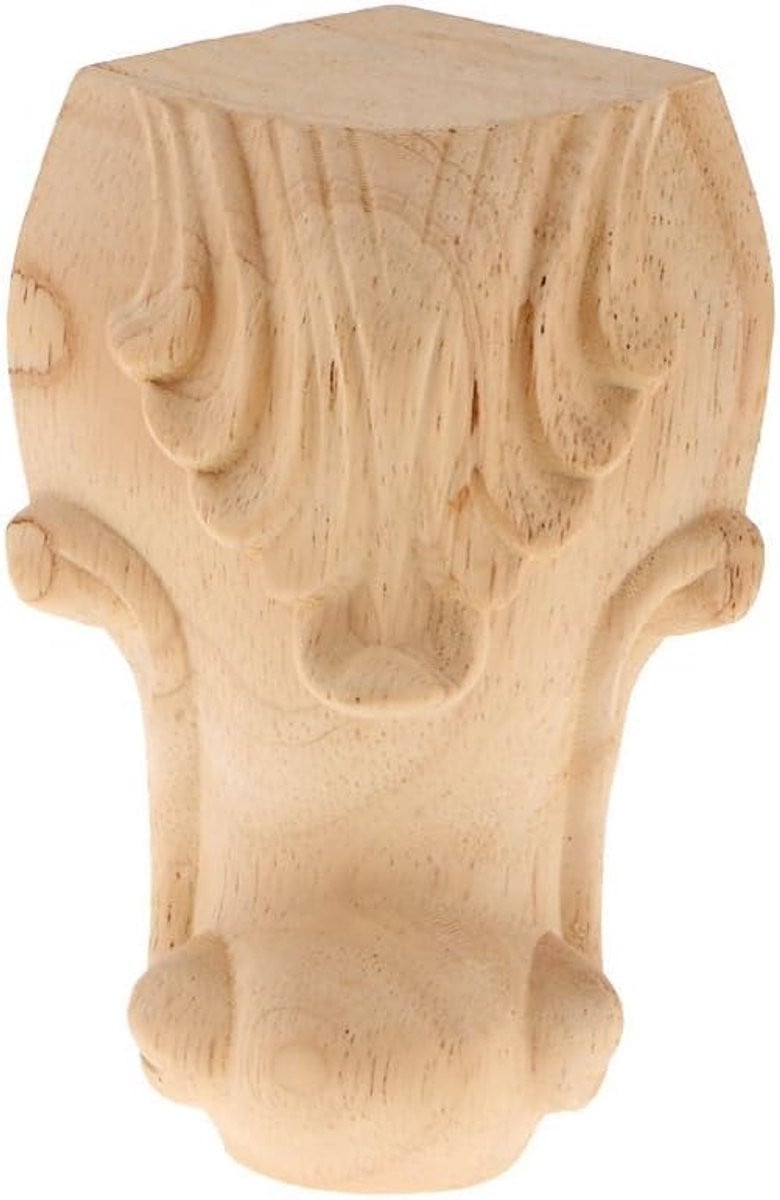 Set van 4 houten meubelpoten voor bank, kast of tafel