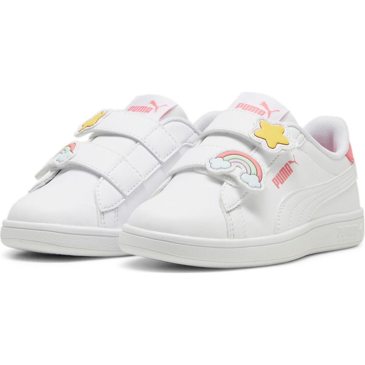 Puma Smash 30 Badges V PS puma white-passionfruit (01) 12 397286-01-12