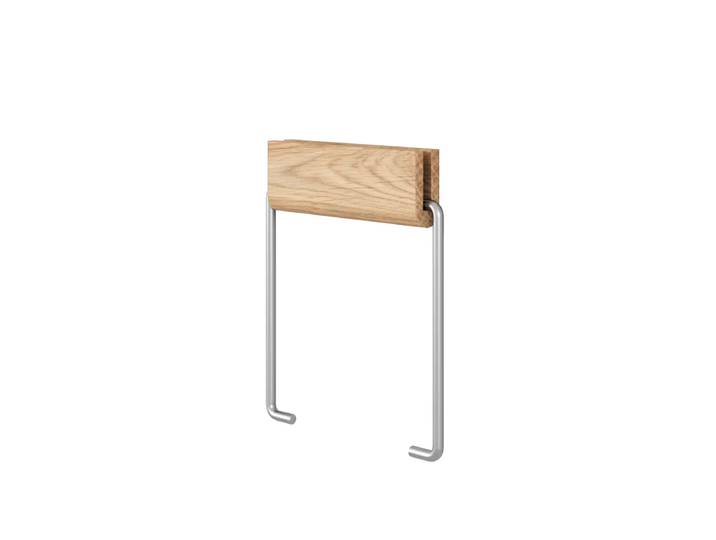 MOEBE - Toilettenpapierhalter, Eiche geölt / Stahl