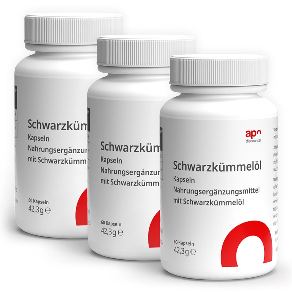 IQ Supplements GmbH Schwarzkümmelöl Kapseln 500 mg von apodiscounter 08102158