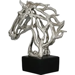 Casablanca by Gilde, Deko Figuren + Skulpturen, Skulptur Pferd Cheval