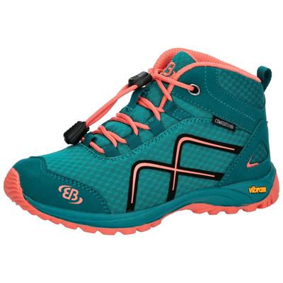 Outdoorschuh BRÜTTING "Outdoorstiefel Guide High", Kinder, Gr. 37, grün, Synthetik, Schuhe Outdoorschuh