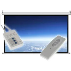 Art EL F106 16:9 EKRAN ELEKTRYCZNY 16:9 106 234x131cm z pilotem FS-106 16:9 (106", 16:9), Leinwand, Weiss, Schwarz