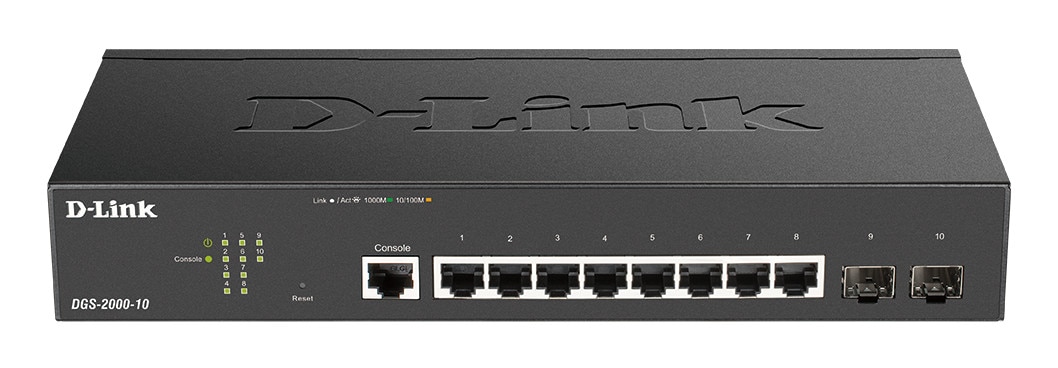 D-Link DGS-2000-10P Gigabit Managed Switch