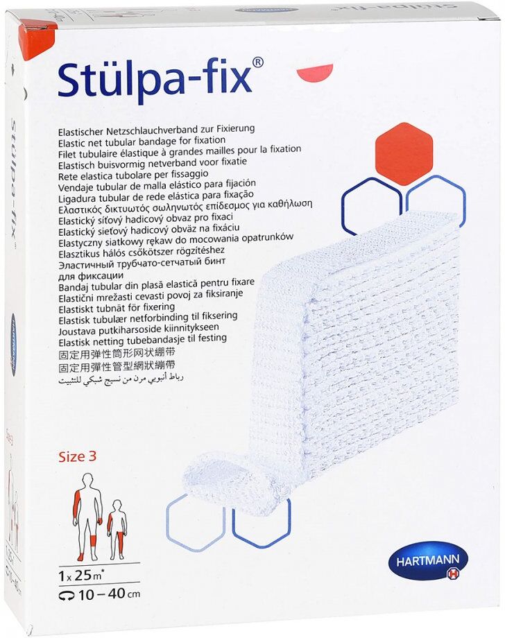 Stülpa Fix Größe 3 Hand/arm/kdr.kopf 25 m Netzschl.