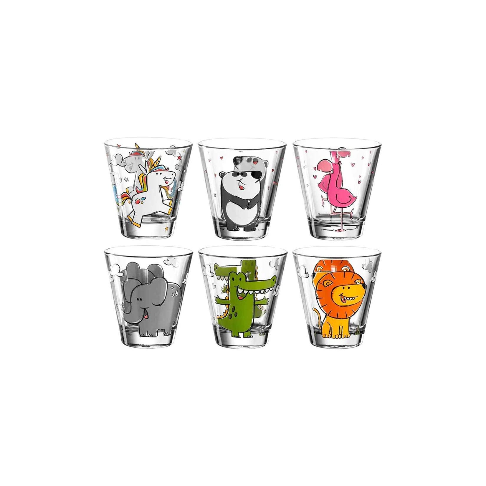 Leonardo Kinderbecher Bambini 215 ml 6er Set