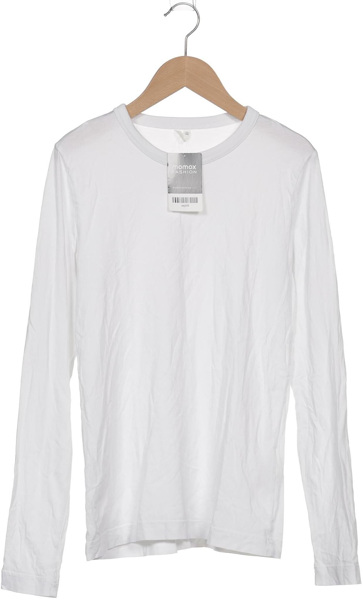 Arket Mädchen Langarmshirt, Weiß, Gr. S, Baumwolle - Second Hand