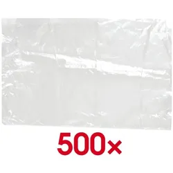 Papstar 500 Flachbeutel transparent - 36 x 24 cm transparent