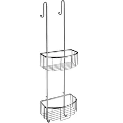 Smedbo SIDELINE - Basic Seifenkorb, Doppelt (incl Glaskantenschutz) in Chrom pol...