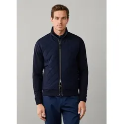 Hackett London für Herren. HM5800155 Hybrid-Jacke marineblau (M), Lässig, Baumwolle