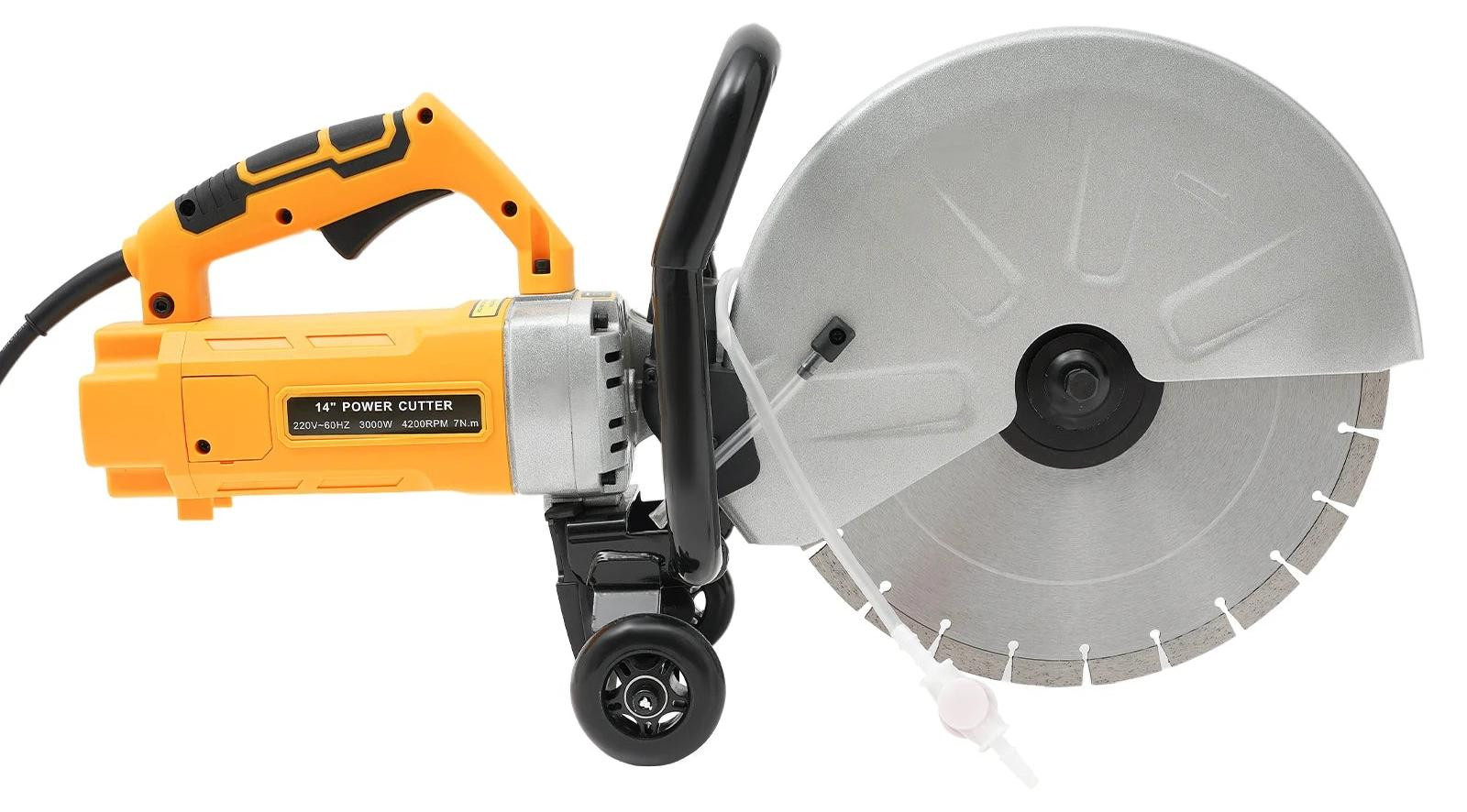 Selius Elektrische Zaag met 3000W Motor en 350 mm Zaagblad voor Wandfrees, Betonzaag, Tegelzaag en Sleufzaag