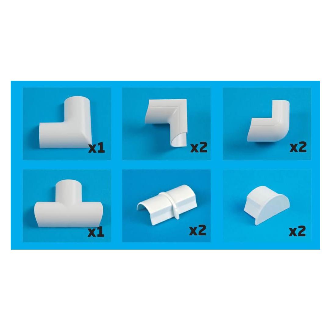D Line D-LINE Adapter Kit 20x10mm (20 mm, 1 Stk.) (CLOAP2010W)