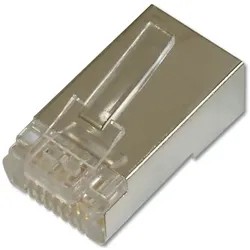 Digitus Modularstecker für Rundkabel, Pass through Stecker
