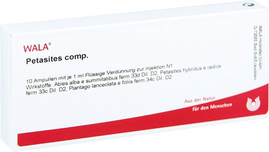 Wala Petasites Comp. Ampullen