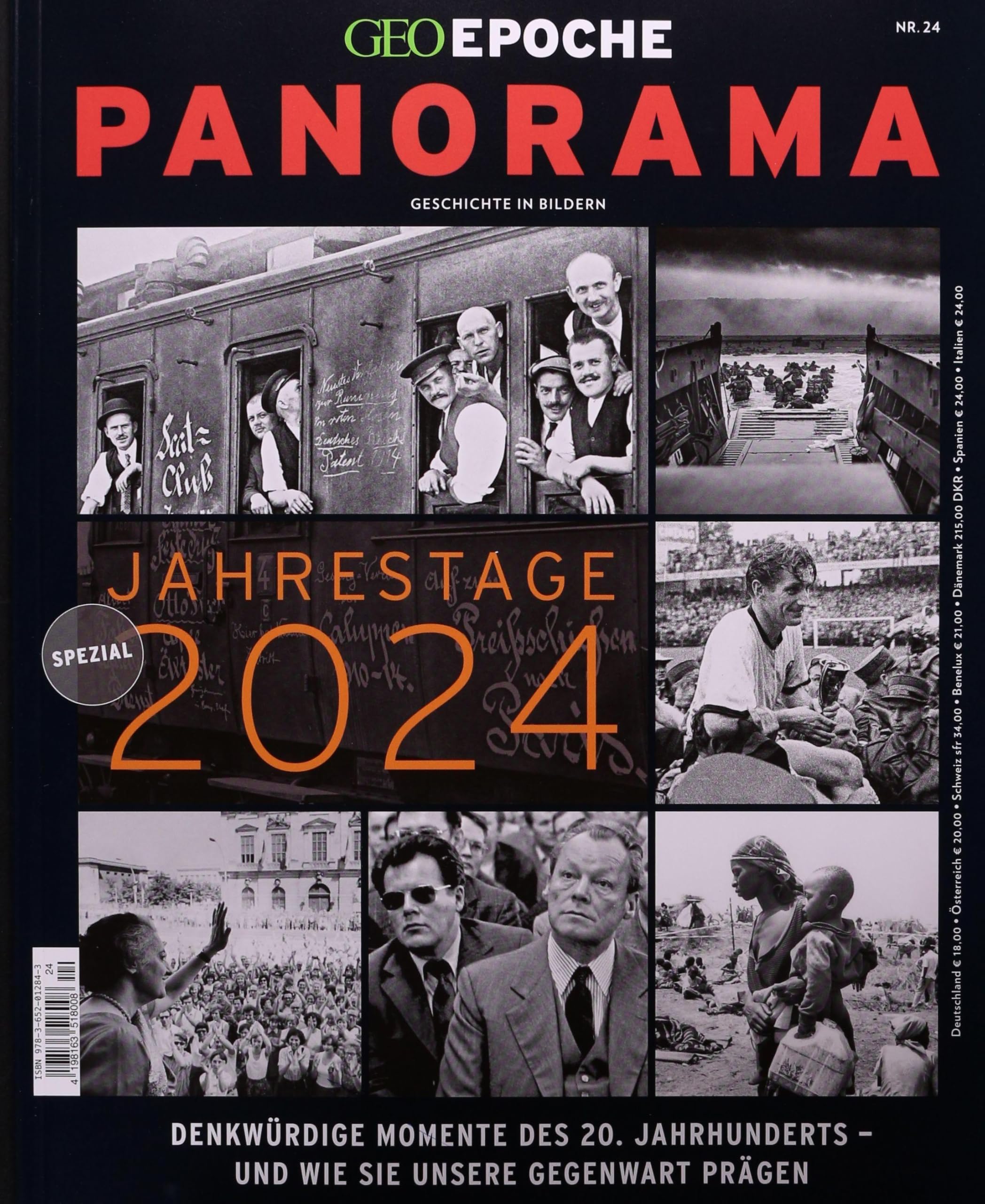 Jürgen Schaefer - GEO Epoche PANORAMA / GEO Epoche PANORAMA 24/2023 Jahrestage 2024: Geschichte in Bildern - Preis vom 10.10.2026 11:48:34 h