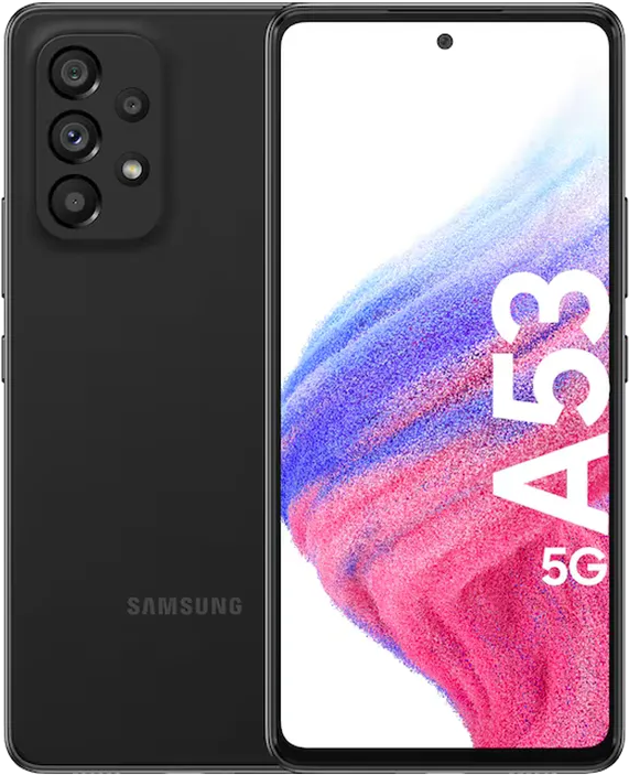 Samsung Galaxy A53 (Sm-A536) 128 Gb Sort Meget Flot