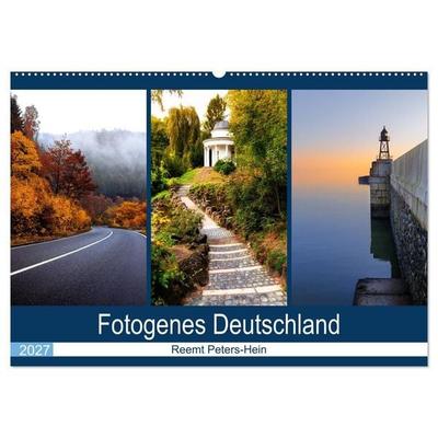 Fotogenes Deutschland (Wandkalender 2027 DIN A2 quer), CALVENDO Monatskalender