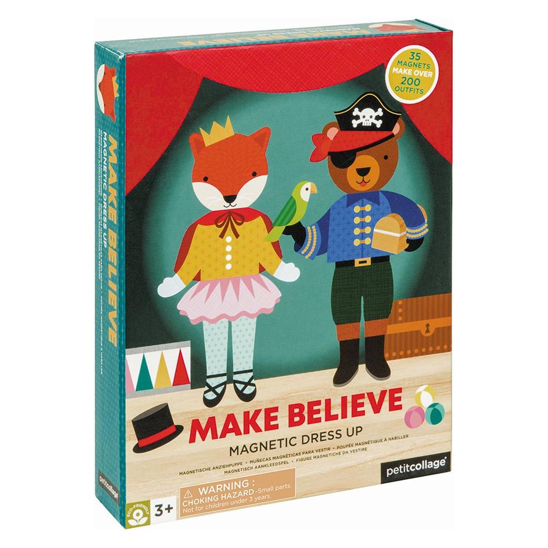 Petitcollage Magnetspiel Anziehfiguren (Deutsch, Englisch, Französisch, Italienisch) (PTC267)