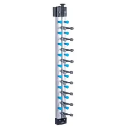 LACOR Plattenhalter für 12 Platten bis 32 cm aus Aluminium und Gummi