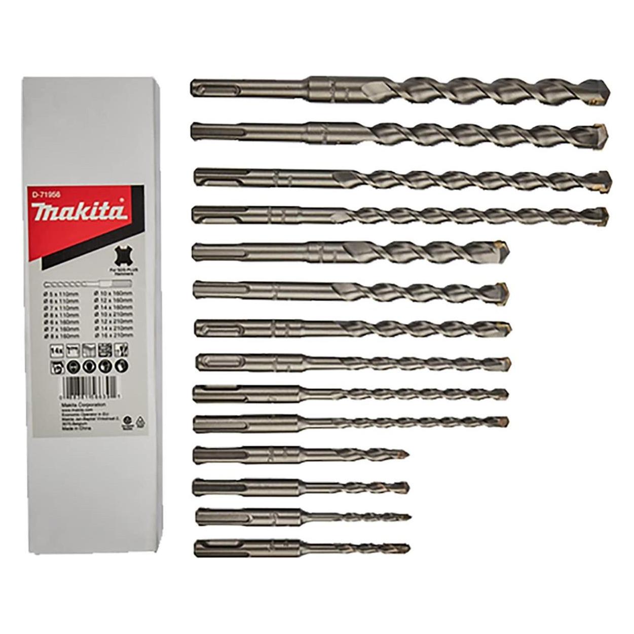 Makita Bohrerset SDS-PLUS für Mauerwerk (D-71956)
