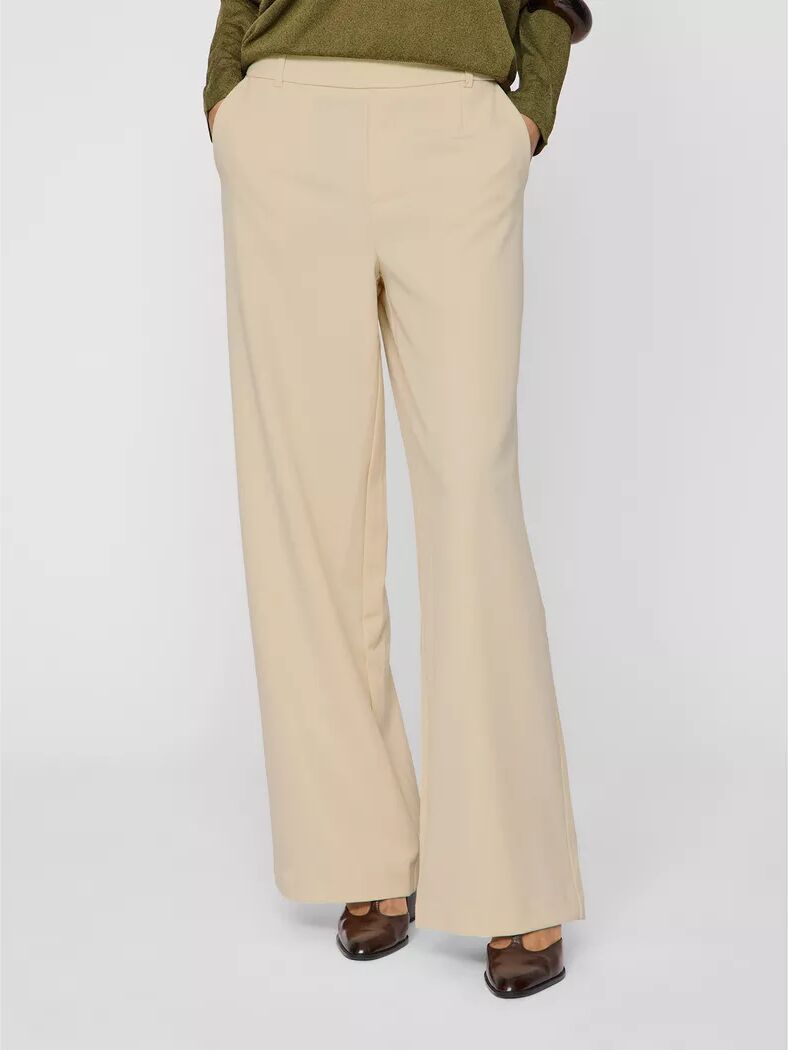 VILA - Lange Hose, Loose Fit, für Damen, Beige Größe 36