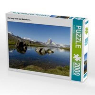 CALVENDO Puzzle Und ewig lockt das Matterhorn.... 2000 Teile Lege-Größe 90 x 67 cm Foto-Puzzle Bild von Susan Michel