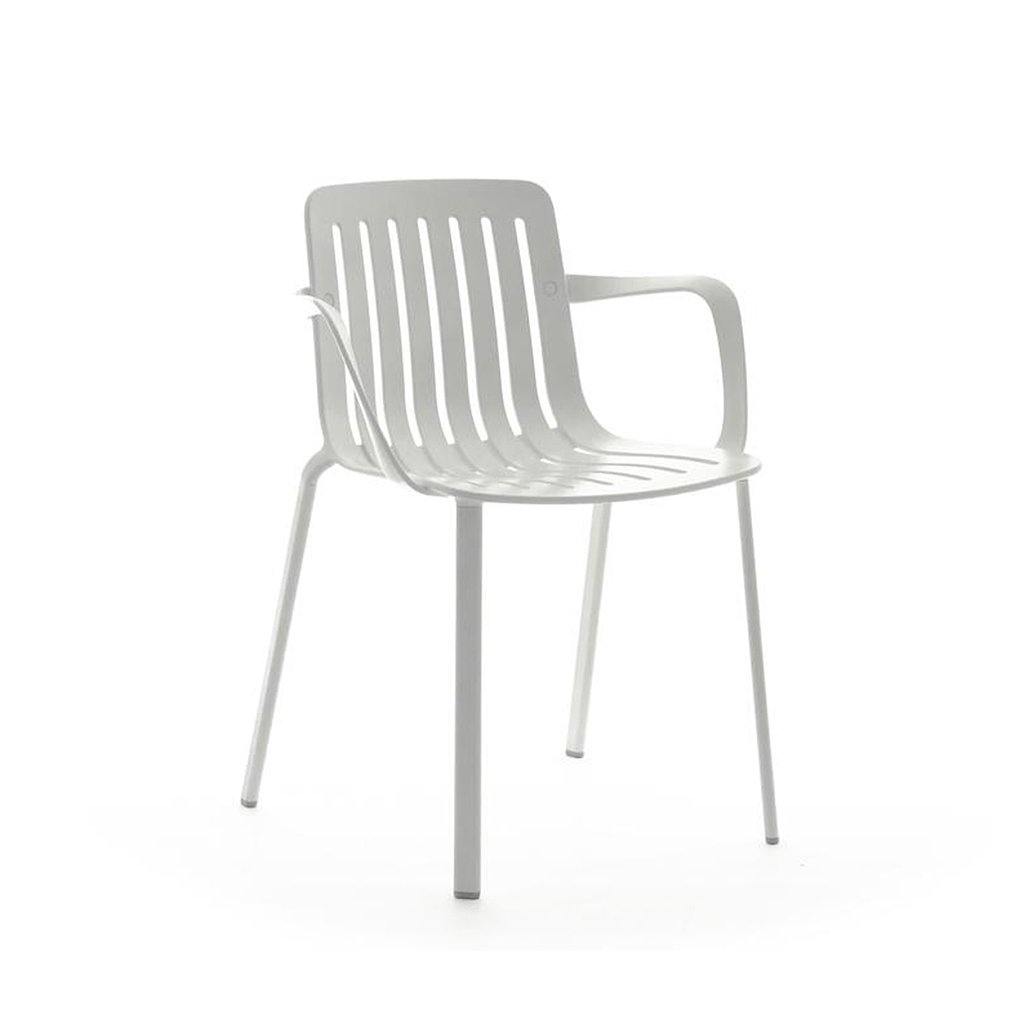 Magis Plato Stuhl mit Armlehne (weiß) weiß SD1234/5110