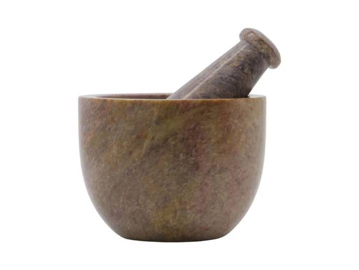 House Doctor Mortier Arb avec pilon Ø10 cm Brun
