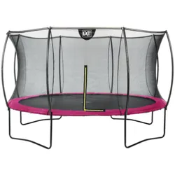 EXIT Silhouette Trampolin + Sicherheitsnetz 366 (12ft) Rosa