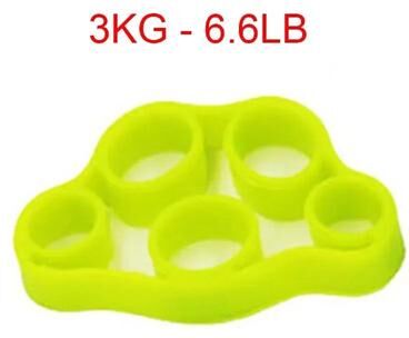 Uplifted Finds Hand Gripper Finger Expander Resistance Bands Set green