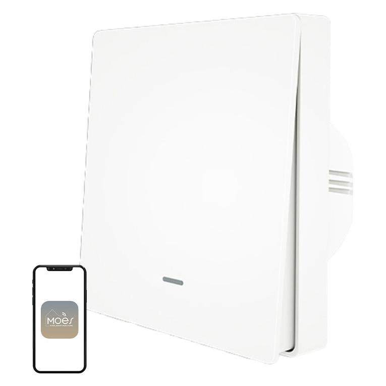Moes ZS-B-EU1 ZigBee 1-Kanal-Lichtschalter (ZS-B-EU1-WH-MS)