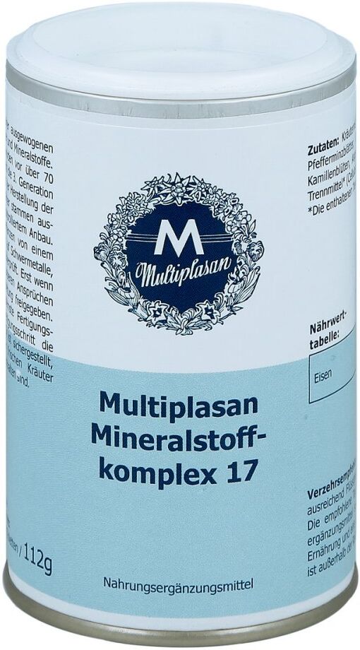 Multiplasan Mineralstoffkompex 17 Tabletten