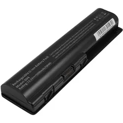Avizar HP DV4 Laptop Akku 11,1V (1 Zelle, 5200 mAh), Notebook Akku, Schwarz