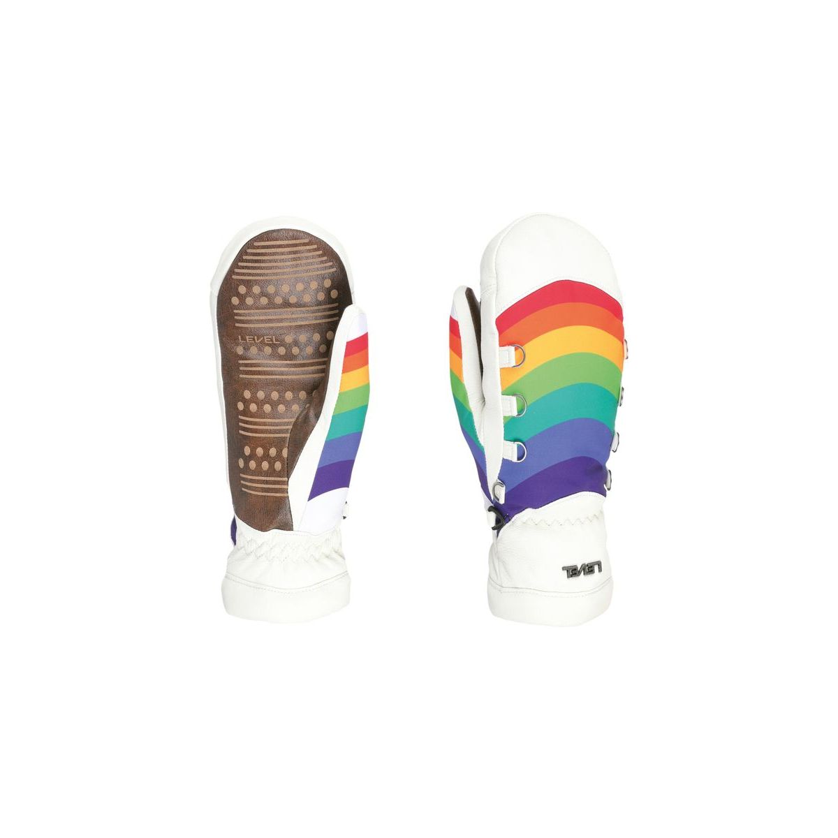 Level Dakota Mitten pk rainbow (39) M 8109WM-39-M