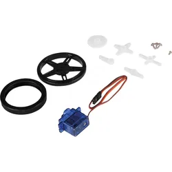 COM MOTOR05 - Servomotor FS90R mit Rad